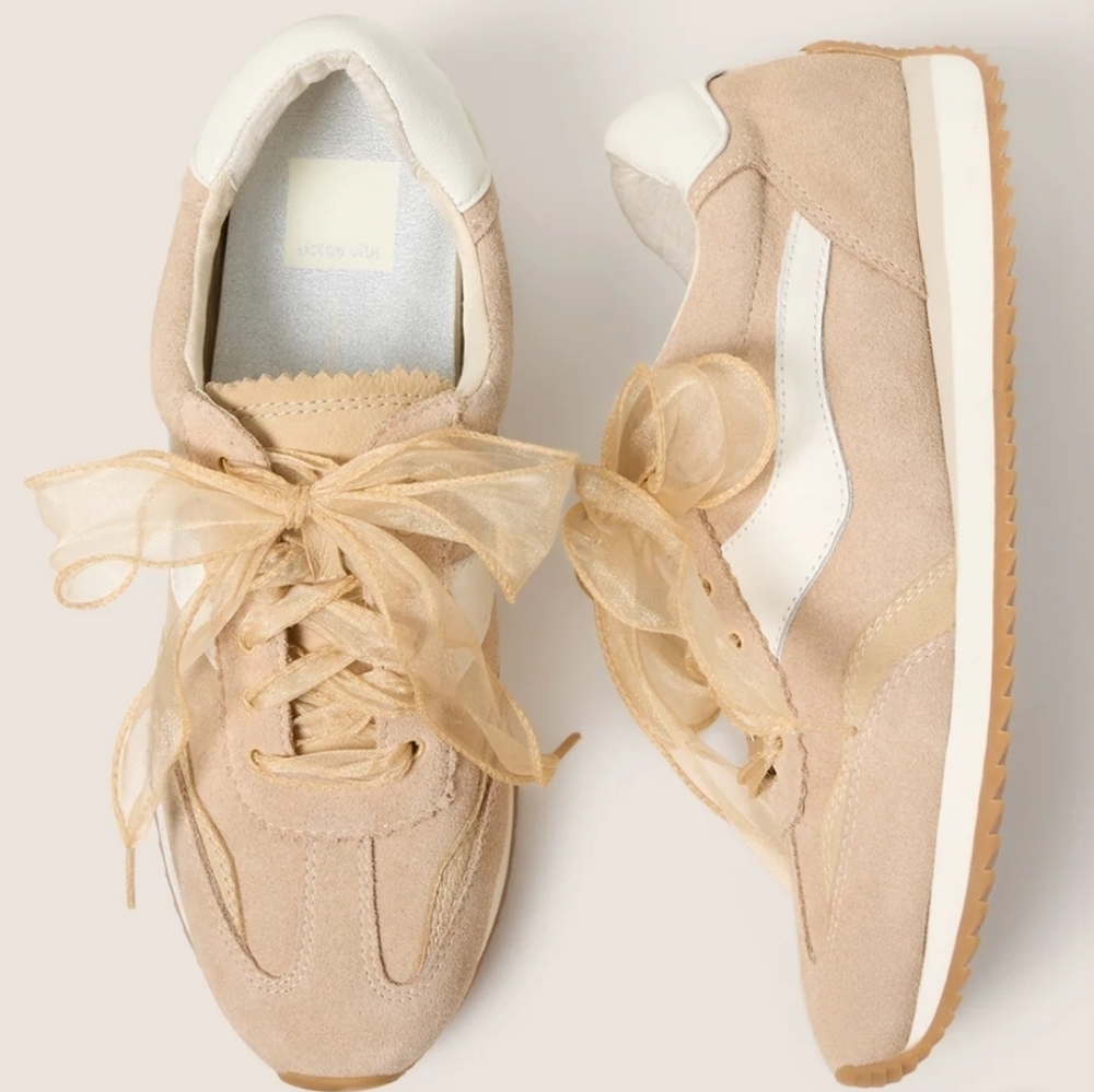🤎▪️Dolce Vita ▪️ Dark Sand Suede BNtcd Sneakers